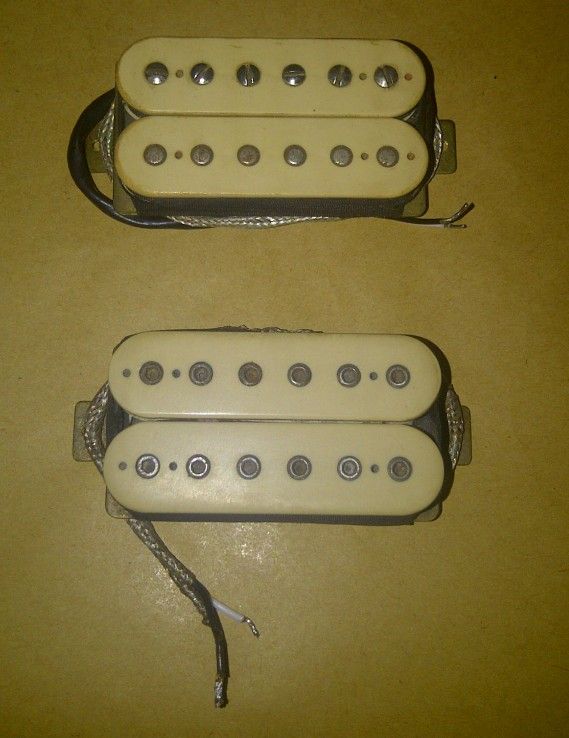 Vintage DiMarzio PAF & Super Distortion Set (70s Square Tab ...