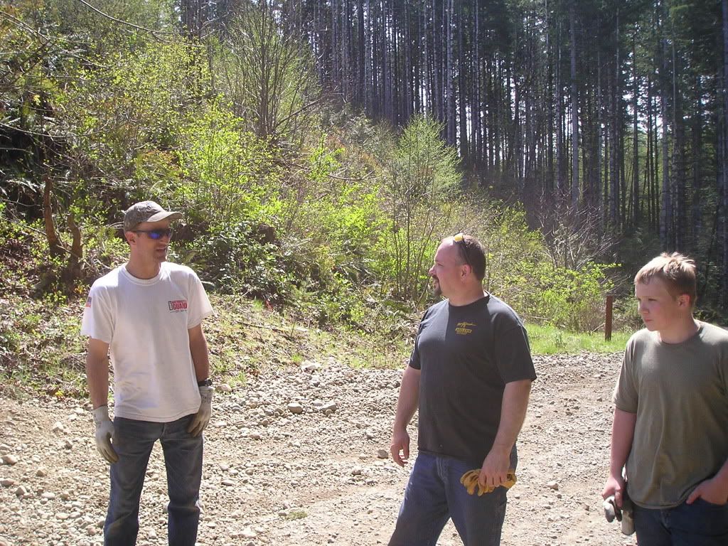 Cleanup Triangle Gravel Pit, Capitol State Forest 10/24