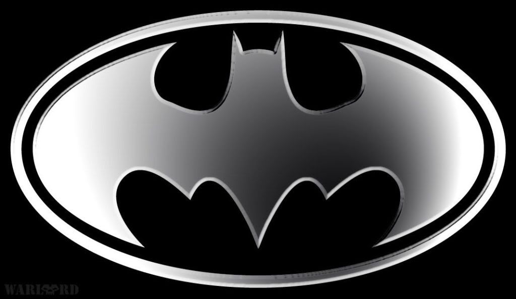 batman symbol text