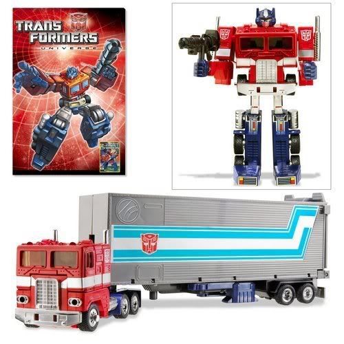 Transformers Action Figures, Transformers 25th Anniversary Optimus Prime