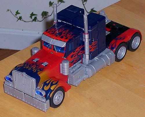 Transformers Action Figures, Transformers Movie Leader Optimus Prime Truck