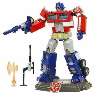 Transformers Action Figures, Transformers Optimus Prime 20th Anniversary Figure