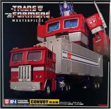 Transformers Action Figures, Transformers Optimus Prime Mp-04 Masterpiece Convoy With Trailer