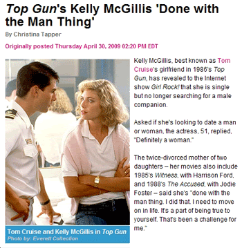 kelly mcgillis now. Top Gun#39;s Kelly McGillis Not