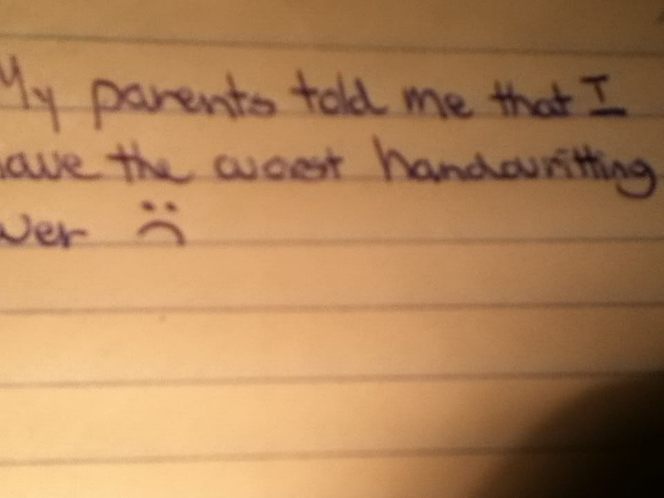 The Worst Handwriting