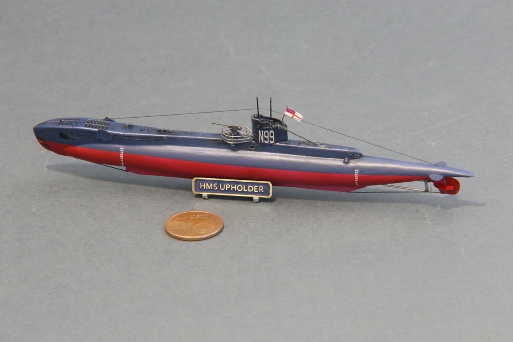 HMS Upholder 1/350 Ready for Inspection Maritime