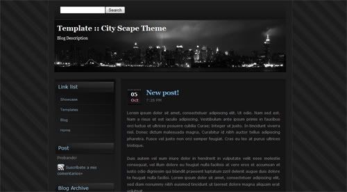 Free Blogger Template For You And For Me