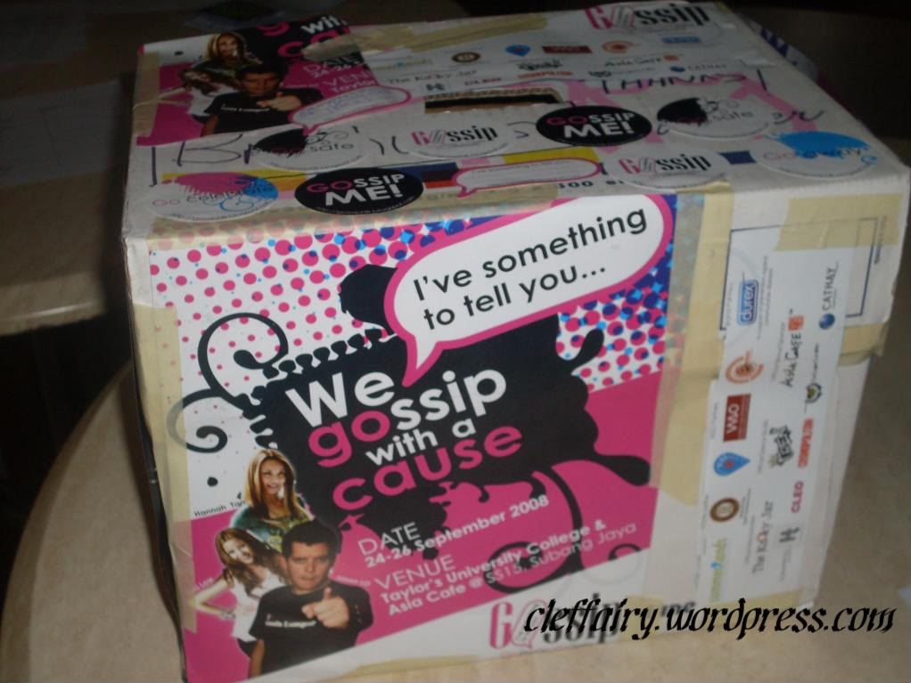 Donation box The lonely GOssip donation box